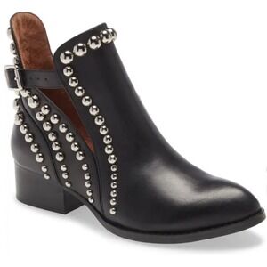 New! Jeffrey Campbell Black Rylance Studded Bootie Sz 8‎ $249